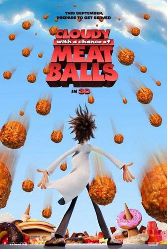 Mākoņains, gaidāms kotlešu lietus / Cloudy With A Chance Of Meatballs