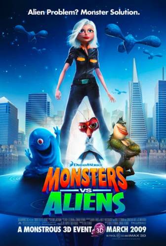 Monstri pret atnācējiem / Monsters vs Aliens