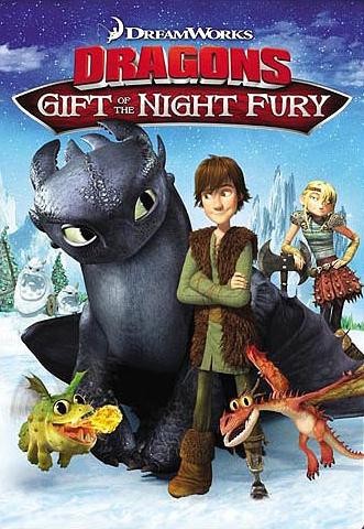Pūķi: Tumseju Fūrijas dāvana / Dragons Gift Of The Night Fury