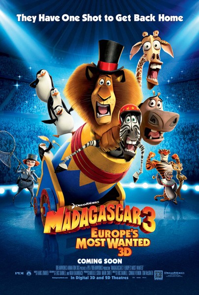 Madagaskara 3 / Madagascar 3: Europe's Most Wanted